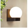 Modern ball shaped lamp - outdoor wall lightWall lights