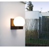 Modern ball shaped lamp - outdoor wall lightWall lights