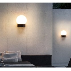 Modern ball shaped lamp - outdoor wall lightWall lights