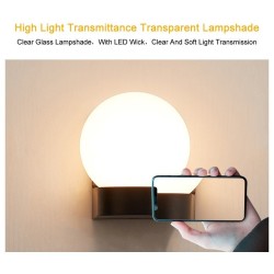 Modern ball shaped lamp - outdoor wall lightWall lights