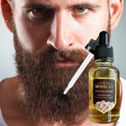 Beard growth essential oil - anti hair loss - nourishing beard careBeard