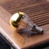 LED bulb - G45 gold mirror bubble - dimmable - warm white - 4W - E12 - E14 - 10 piecesE14
