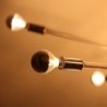 LED bulb - G45 silver mirror globe - dimmable - warm white - 4W - E12 - E14 - E26 - E27 - 10 piecesE27
