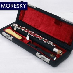 MORESKY - mini piccolo - C-Key flute - cupronickel - silver plated - with caseMusical Instruments
