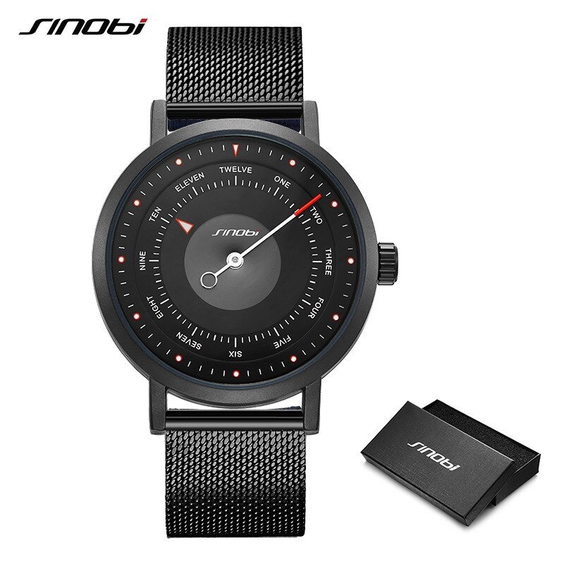 SINOBI - classic men's sports watch - quartz - waterproofWatches