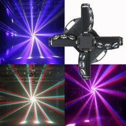 LED stage light - cross moving head - DMX control - laser projectorStage & events lighting
