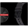 SINOBI - fashionable quartz watch - silicone strap - metal wireWatches