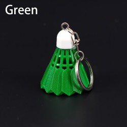 Mini badminton shuttlecock - keychainKeyrings