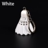 Mini badminton shuttlecock - keychainKeyrings