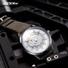 SINOBI - fashionable quartz watch - waterproof - leather strapWatches