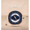 SINOBI - fashionable quartz watch - waterproof - leather strapWatches