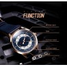SINOBI - fashionable quartz watch - waterproof - leather strapWatches