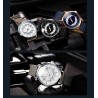 SINOBI - fashionable quartz watch - waterproof - leather strapWatches