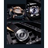 SINOBI - fashionable quartz watch - waterproof - leather strapWatches