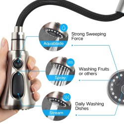 Kitchen pull-out faucet - water sprayer - adjustable nozzleKitchen faucets