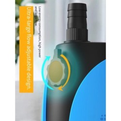 Aquarium water pump - filter pump - ultra-quiet - low suction - 10W - 80WPumps