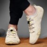 Stylish suede sneakers - slip on loafersShoes