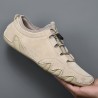 Stylish suede sneakers - slip on loafersShoes