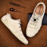 Stylish suede sneakers - slip on loafersShoes