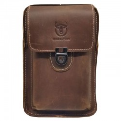 Small pouch - waist / shoulder bag - real leatherBags