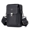 Small pouch - waist / shoulder bag - real leatherBags