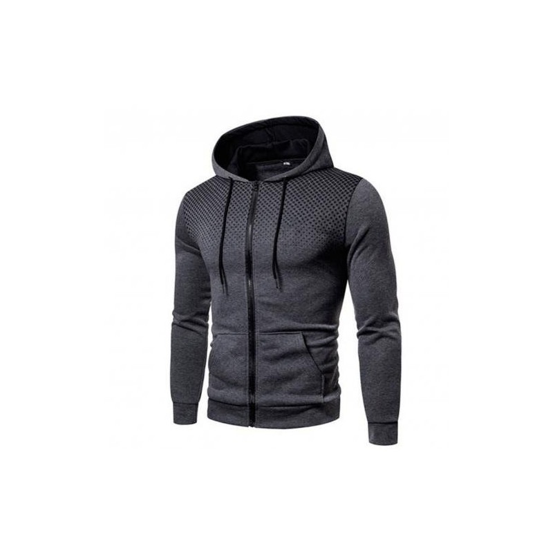 3D printing - hooded sweatshirt - long sleeve - zipperHoodies & Sweatshirt