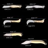 Mini foldable pocket knife - carved patterns - stainless steelKnives & Multitools