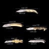 Mini foldable pocket knife - carved patterns - stainless steelKnives & Multitools