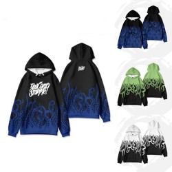 Fashionable hoodie - long sleeve - 3D octopus printedHoodies & Jumpers