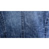 Fashionable short denim jacket - with sequins / crystals - slimJackets