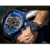 SINOBI - stylish creative quartz watch - rubber strapWatches