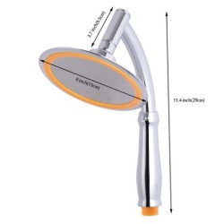 Stylish shower head - large round rainfall - high pressure - 360 adjustableShower Heads