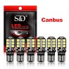 LED Canbus bulb - car light - W5W - T10 - 24 SMD - 12V - 6 piecesT10