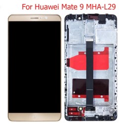 Original - LCD touch screen - display with frame - 5.9" - for Huawei Mate 9 MHA-L09 MHA-L29Screens