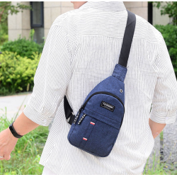 Fashionable multifunctional bag - for waist / shoulder - with earphones jack holeBags