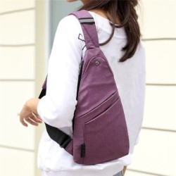 Fashionable chest / shoulder bag - small backpack - anti-theft - unisexBackpacks