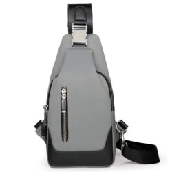Luxurious chest / shoulder bag - backpack - USB charging port - waterproof - unisexBackpacks