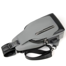 Luxurious chest / shoulder bag - backpack - USB charging port - waterproof - unisexBackpacks
