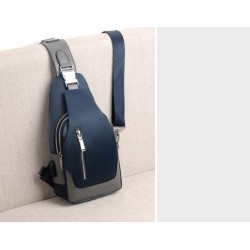 Luxurious chest / shoulder bag - backpack - USB charging port - waterproof - unisexBackpacks
