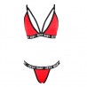 Bra / g-strings - sexy lingerie set - SEXY BABY lettersLingerie