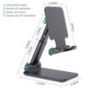 Portable stand - holder - for iPad / phone / tablet - adjustable - 9.7 inchHolders