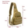 Tactical shoulder / chest bag - small backpack - camouflage designBags