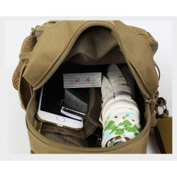 Tactical shoulder / chest bag - small backpack - camouflage designBags
