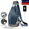 Multifunction backpack - shoulder / chest bag - USB charging port - earphones hole - waterproofBackpacks