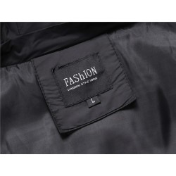 Down warm jacket - with hood - windproof - slim fitJackets