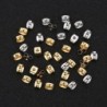 Earring back stopper - nut - 316L stainless steel - 100 piecesEarrings