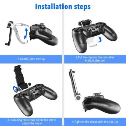Phone holder - stand - clip - for PS4 controllerAccessories