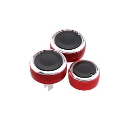 Air conditioning heat control switch - knobs - for Nissan Tiida NV200 Livina Geniss - 3 piecesStyling parts