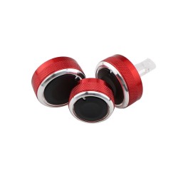Air conditioning heat control switch - knobs - for Nissan Tiida NV200 Livina Geniss - 3 piecesStyling parts