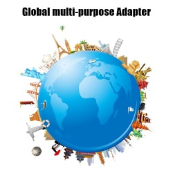 Universal power - travel adapter - with 2 USB ports - AU US UK EU plug inverterPlugs